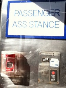 Passenger Ass Stance
