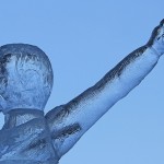 Ballroom Dancer ice sculpture