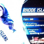 Miss Rhode Island is very talented.